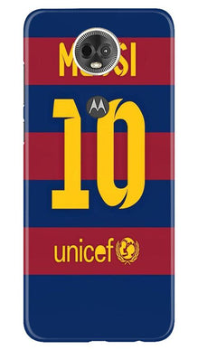 Messi Mobile Back Case for Moto E5 Plus  (Design - 172)