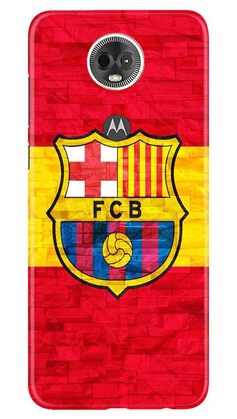 FCB Football Case for Moto E5 Plus  (Design - 174)