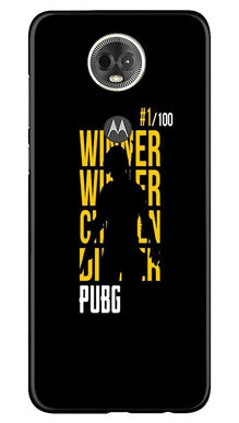 Pubg Winner Winner Mobile Back Case for Moto E5 Plus  (Design - 177)