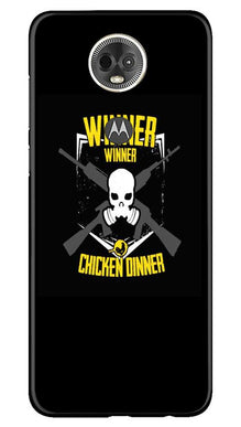 Winner Winner Chicken Dinner Mobile Back Case for Moto E5 Plus  (Design - 178)