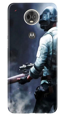 Pubg Mobile Back Case for Moto E5 Plus  (Design - 179)