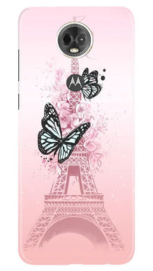 Eiffel Tower Mobile Back Case for Moto E5 Plus (Design - 211)