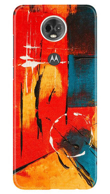 Modern Art Mobile Back Case for Moto E5 Plus (Design - 239)