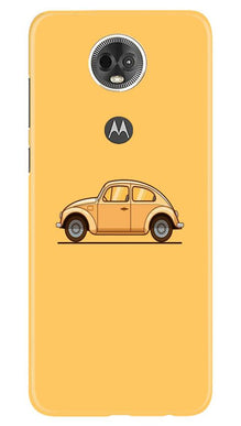 Vintage Car Mobile Back Case for Moto E5 Plus (Design - 262)