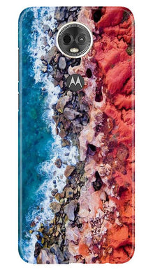 Sea Shore Mobile Back Case for Moto E5 Plus (Design - 273)