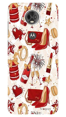 Girlish Mobile Back Case for Moto E5 Plus (Design - 312)