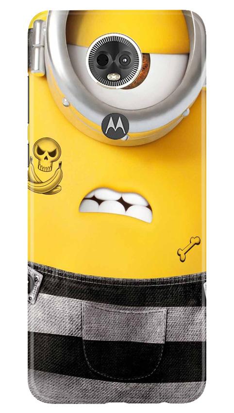 Minion Mobile Back Case for Moto E5 Plus (Design - 324)