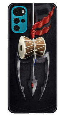 Lord Shiva Mahakal Mobile Back Case for Moto G22 (Design - 1)