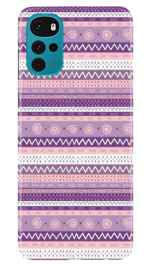 Zigzag line pattern3 Case for Moto G22