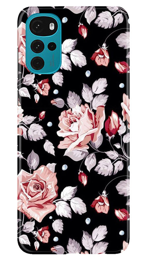 Pink rose Case for Moto G22