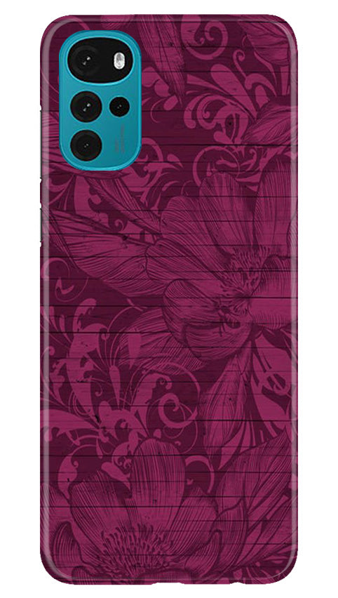 Purple Backround Case for Moto G22