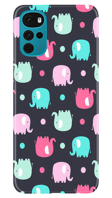 Elephant Baground Mobile Back Case for Moto G22 (Design - 44)