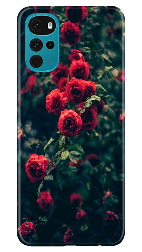 Red Rose Case for Moto G22