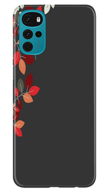 Grey Background Mobile Back Case for Moto G22 (Design - 71)