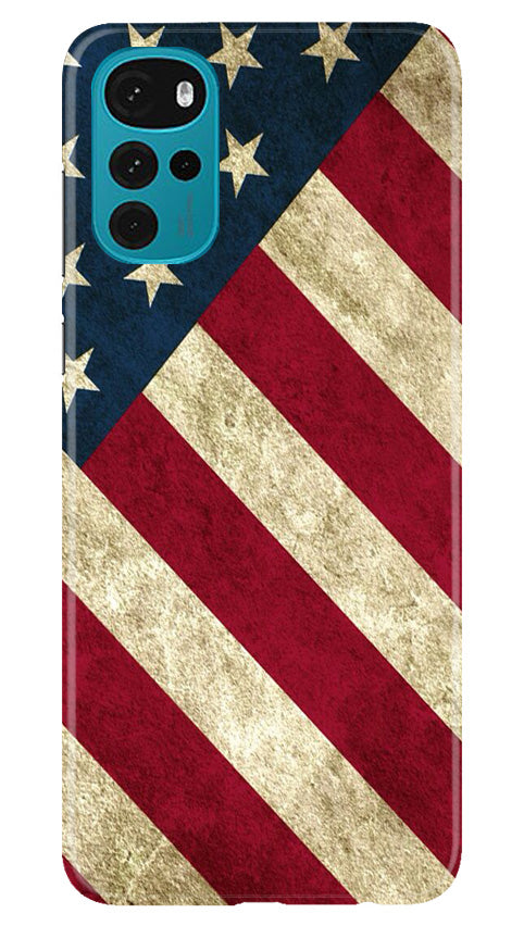 America Case for Moto G22