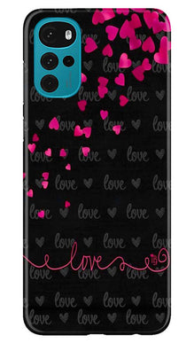 Love in Air Mobile Back Case for Moto G22 (Design - 89)