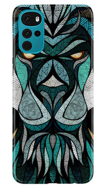 Lion Mobile Back Case for Moto G22 (Design - 97)