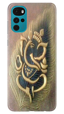 Lord Ganesha Mobile Back Case for Moto G22 (Design - 100)