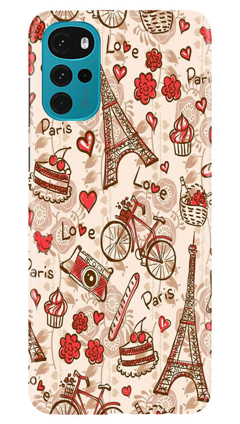 Love Paris Case for Moto G22  (Design - 103)