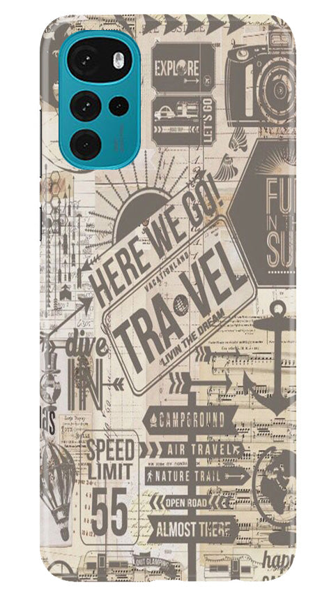 Travel Case for Moto G22  (Design - 104)