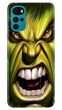 Hulk Superhero Mobile Back Case for Moto G22  (Design - 121)