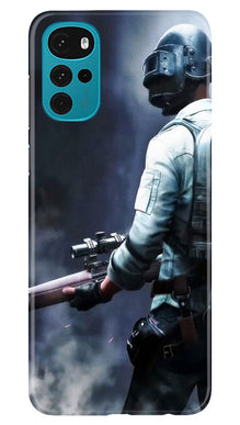 Pubg Mobile Back Case for Moto G22  (Design - 148)