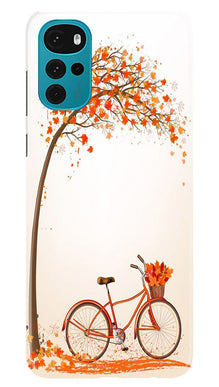 Bicycle Mobile Back Case for Moto G22 (Design - 161)