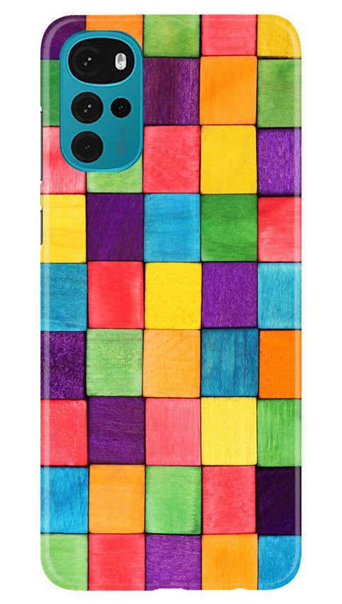 Puzzle Pattern Case for Moto G22 (Design No. 186)