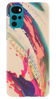 Modern Art Mobile Back Case for Moto G22 (Design - 202)