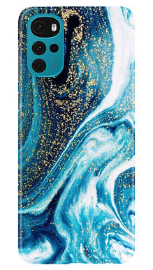 Marble Texture Mobile Back Case for Moto G22 (Design - 269)