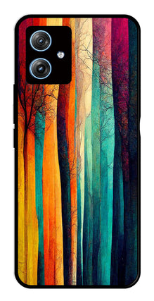 Modern Art Colorful Metal Mobile Case for Moto G54 5G