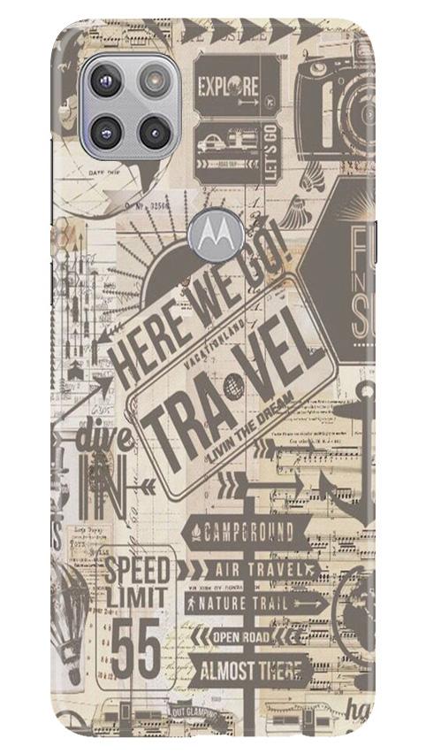 Travel Case for Moto G 5G  (Design - 104)