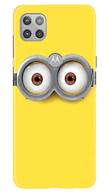 Minions Mobile Back Case for Moto G 5G  (Design - 128)