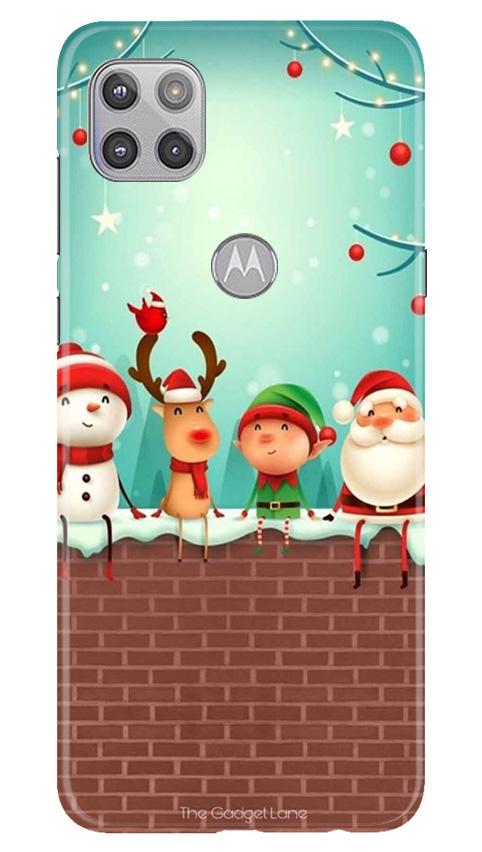 Santa Claus Mobile Back Case for Moto G 5G (Design - 334)