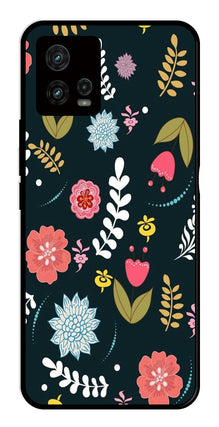 Floral Pattern2 Metal Mobile Case for Moto Edge 30 Ultra 5G