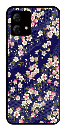 Flower Design Metal Mobile Case for Moto G84 5G