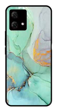 Marble Design Metal Mobile Case for Moto G84 5G