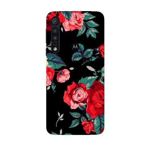 Red Rose2 Case for Moto G8 Plus