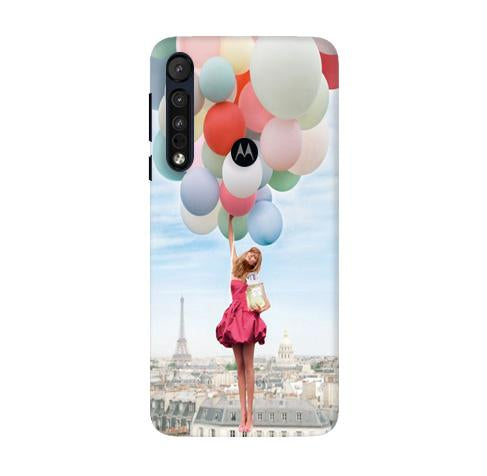 Girl with Baloon Case for Moto G8 Plus