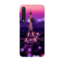 Eiffel Tower Mobile Back Case for Moto G8 Plus (Design - 86)