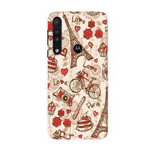 Love Paris Mobile Back Case for Moto G8 Plus  (Design - 103)