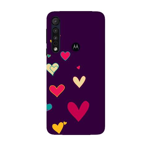 Purple Background Case for Moto G8 Plus  (Design - 107)