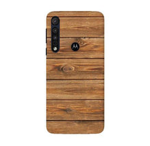 Wooden Look Mobile Back Case for Moto G8 Plus  (Design - 113)