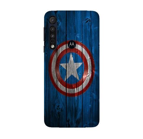 Captain America Superhero Case for Moto G8 Plus  (Design - 118)
