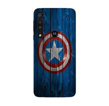 Captain America Superhero Mobile Back Case for Moto G8 Plus  (Design - 118)
