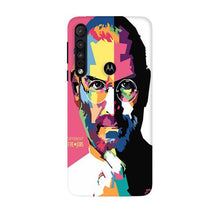 Steve Jobs Mobile Back Case for Moto G8 Plus  (Design - 132)