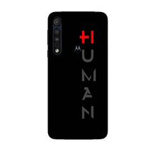 Human Mobile Back Case for Moto G8 Plus  (Design - 141)