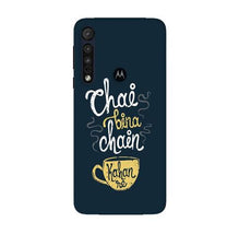 Chai Bina Chain Kahan Mobile Back Case for Moto G8 Plus  (Design - 144)