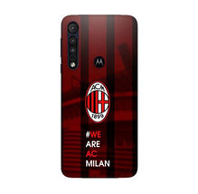 AC Milan Mobile Back Case for Moto G8 Plus  (Design - 155)