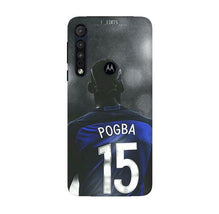 Pogba Mobile Back Case for Moto G8 Plus  (Design - 159)